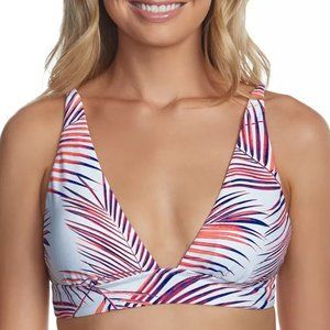 Raisins Back to Bali Printed Bikini Top
